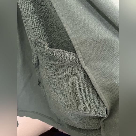 Anthropologie Saturday Sunday Green Shawled Draped Waterfall Cardigan Size XS - Picture 6 of 10